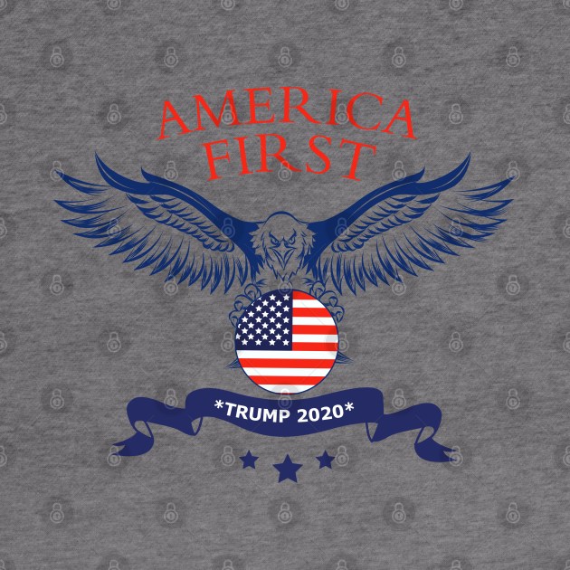 America First Trump 2020 by MultiiDesign